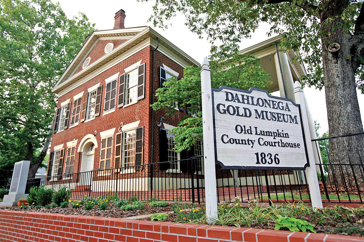 Dahlonega Gold Museum in Lumpkin County Georgia