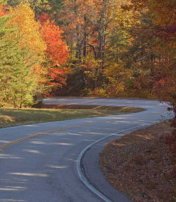 Car accident on rural highway in Dahlonega and Lumpkin County Georgia